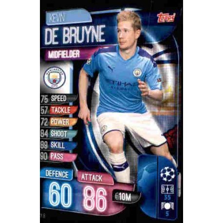 Kevin De Bruyne Manchester City MCY 9 Match Attax Champions 2019-20
