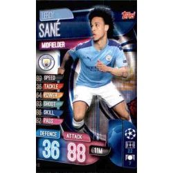 Leroy Sané Manchester City MCY 10 Match Attax Champions 2019-20