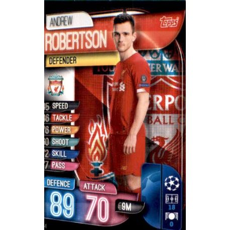 Andrew Robinson Liverpool LIV 4 Match Attax Champions 2019-20