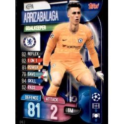 Kepa Arrizabalaga Chelsea CHE 2 Match Attax Champions 2019-20