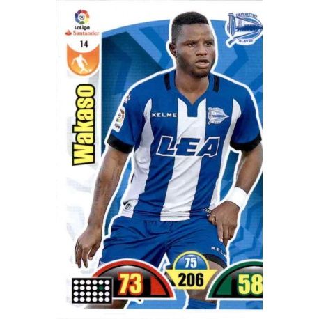 Wakaso Alavés 14 Cards Básicas 2017-18