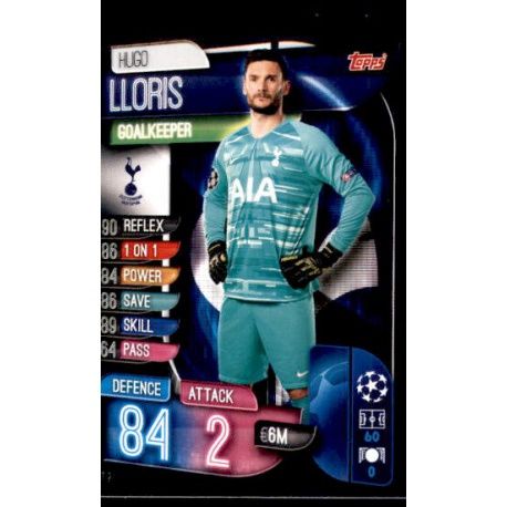 Hugo Lloris Tottenham Hotspur TOT 2 Match Attax Champions 2019-20