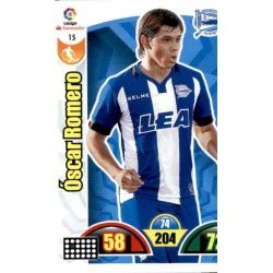 Óscar Romero Alavés 15 Cards Básicas 2017-18