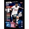 Heung-Min Son Tottenham Hotspur TOT 12 Match Attax Champions 2019-20