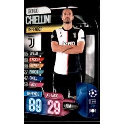 Giorgio Chiellini Juventus JUV 5 Match Attax Champions 2019-20