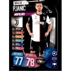 Miralem Pjanic Juventus JUV 7 Match Attax Champions 2019-20