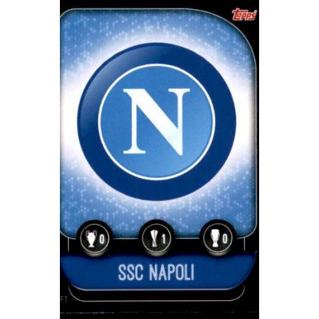 Emblem SSC Napoli NAP 1 Match Attax Champions 2019-20