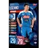 Hirving Lozano SSC Napoli NAP 8 Match Attax Champions 2019-20