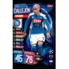 José Callejón SSC Napoli NAP 9 Match Attax Champions 2019-20