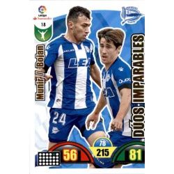 Munir / Bojan Alavés 18 Cards Básicas 2017-18