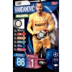 Samir Handanovic Inter Milán INT 2 Match Attax Champions 2019-20