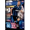 Stefan de Vrij Inter Milán INT 4 Match Attax Champions 2019-20