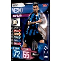 Matías Vecino Inter Milán INT 9 Match Attax Champions 2019-20