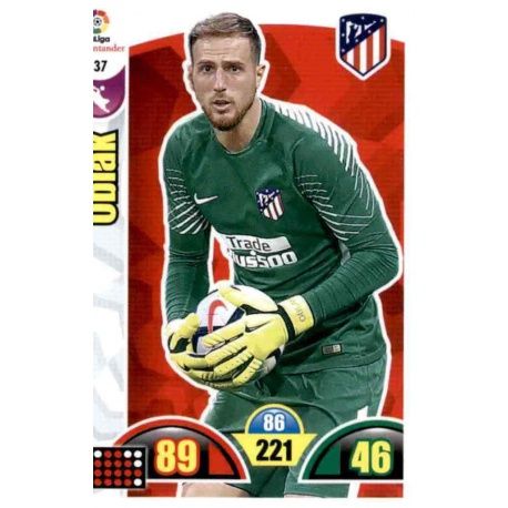 Oblak Atlético Madrid 37 Cards Básicas 2017-18