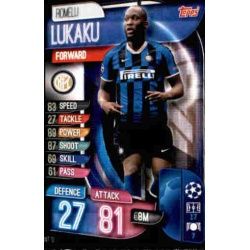 Romelu Lukaku Inter Milán INT 12 Match Attax Champions 2019-20