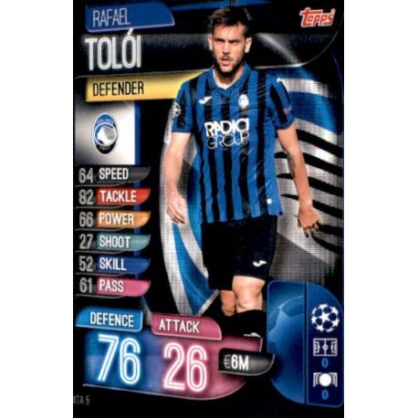 Rafael Tolói Atalanta SC ATA 5 Match Attax Champions 2019-20