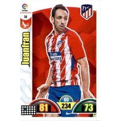 Juanfran Atlético Madrid 38 Cards Básicas 2017-18