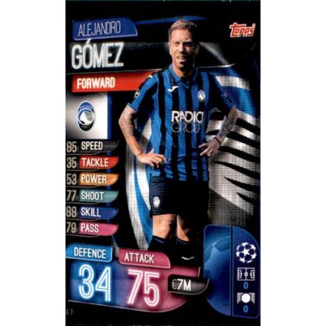 Alejandro Gómez Atalanta SC ATA 11 Match Attax Champions 2019-20