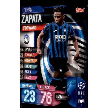 Duván Zapata Atalanta SC ATA 12 Match Attax Champions 2019-20