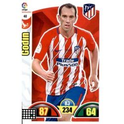 Godín Atlético Madrid 40 Cards Básicas 2017-18