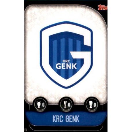 Emblem KRC Genk GEN 1 Match Attax Champions 2019-20