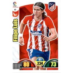 Filipe Luis Atlético Madrid 41 Cards Básicas 2017-18