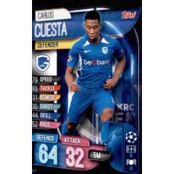 Carlos Cuesta KRC Genk GEN 4 Match Attax Champions 2019-20