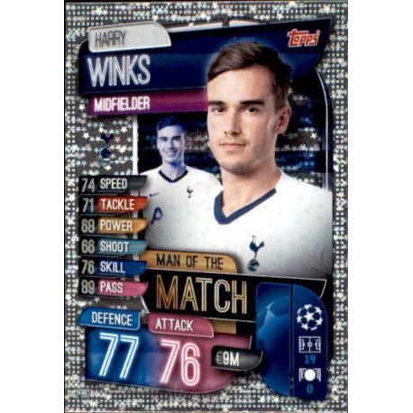 Harry Winks M TOT Match Attax Champions 2019-20