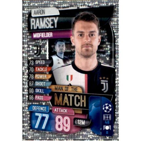 Aaron Ramsey M JUV Match Attax Champions 2019-20