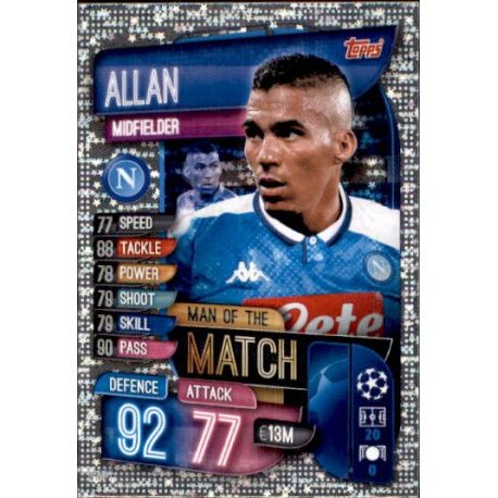 Allan M NAP Match Attax Champions 2019-20