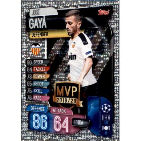 José Gayá C VAL Match Attax Champions 2019-20