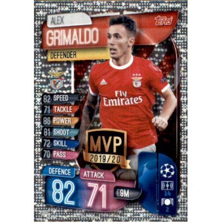 Alex Grimaldo C BEN Match Attax Champions 2019-20