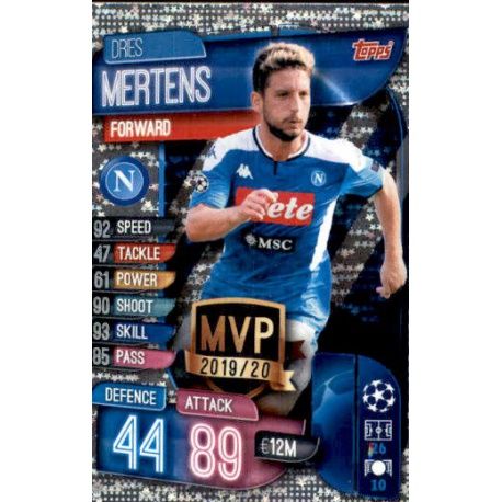 Vries Mertens C NAP Match Attax Champions 2019-20