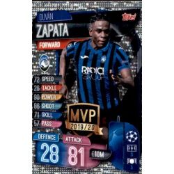 Duván Zapata MVP Atalanta SC C ATL Match Attax Champions 2019-20