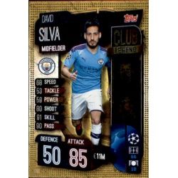 David Silva CL 1 Match Attax Champions 2019-20