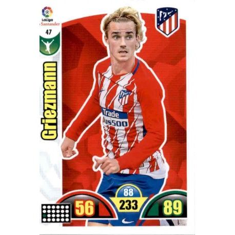 Griezmann Atlético Madrid 47 Cards Básicas 2017-18