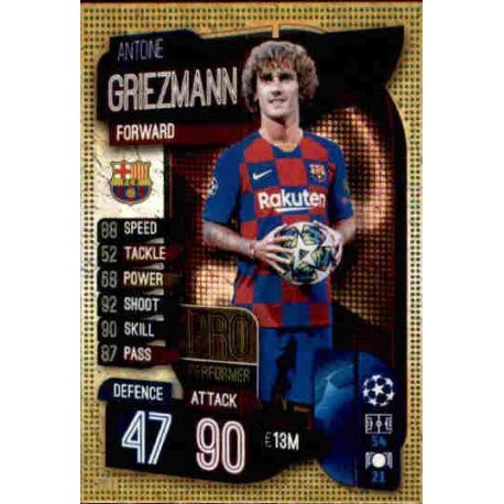 Antoine Griezmann Pro Perfomer Barcelona PP 1 Match Attax Champions 2019-20