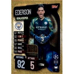 Ederson Pro Perfomer Manchester City PP 5 Match Attax Champions 2019-20