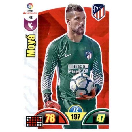 Moyá Atlético Madrid 48 Cards Básicas 2017-18
