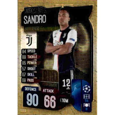 Alex Sandro PP 9 Match Attax Champions 2019-20