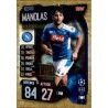 Kostas Manolas Pro Perfomer SSC Napoli PP 10 Match Attax Champions 2019-20