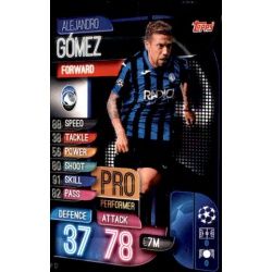 Alejandro Gómez PP 12 Match Attax Champions 2019-20