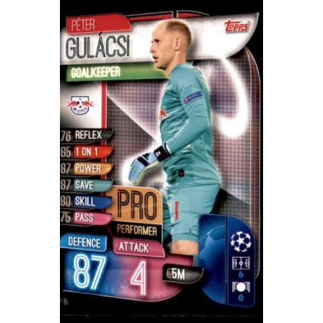 Peter Gulácsi PP 15 Match Attax Champions 2019-20