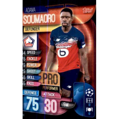 Adama Soumaoro PP 18 Match Attax Champions 2019-20