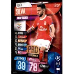 Rafa Silva Pro Perfomer SL Benfica PP 19 Match Attax Champions 2019-20