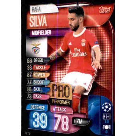 Rafa Silva Pro Perfomer SL Benfica PP 19 Match Attax Champions 2019-20