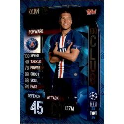 Kylian Mbappé CLU 9 Match Attax Champions 2019-20