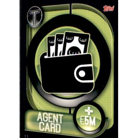 Agent Card T1 Match Attax Champions 2019-20