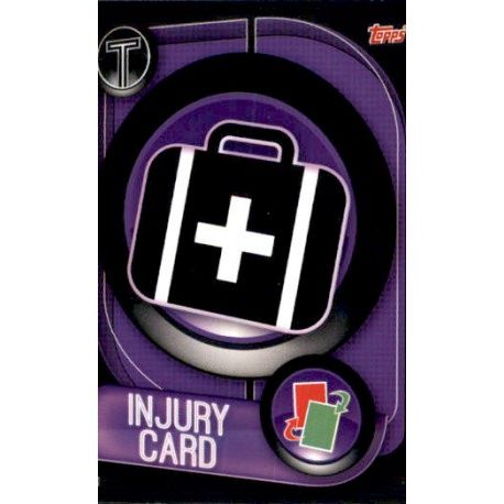 Injury Card T4 Match Attax Champions 2019-20