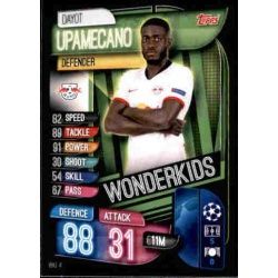 Dayot Upamecano Wonder Kids RB Leipzig WKI 4 Match Attax Champions 2019-20